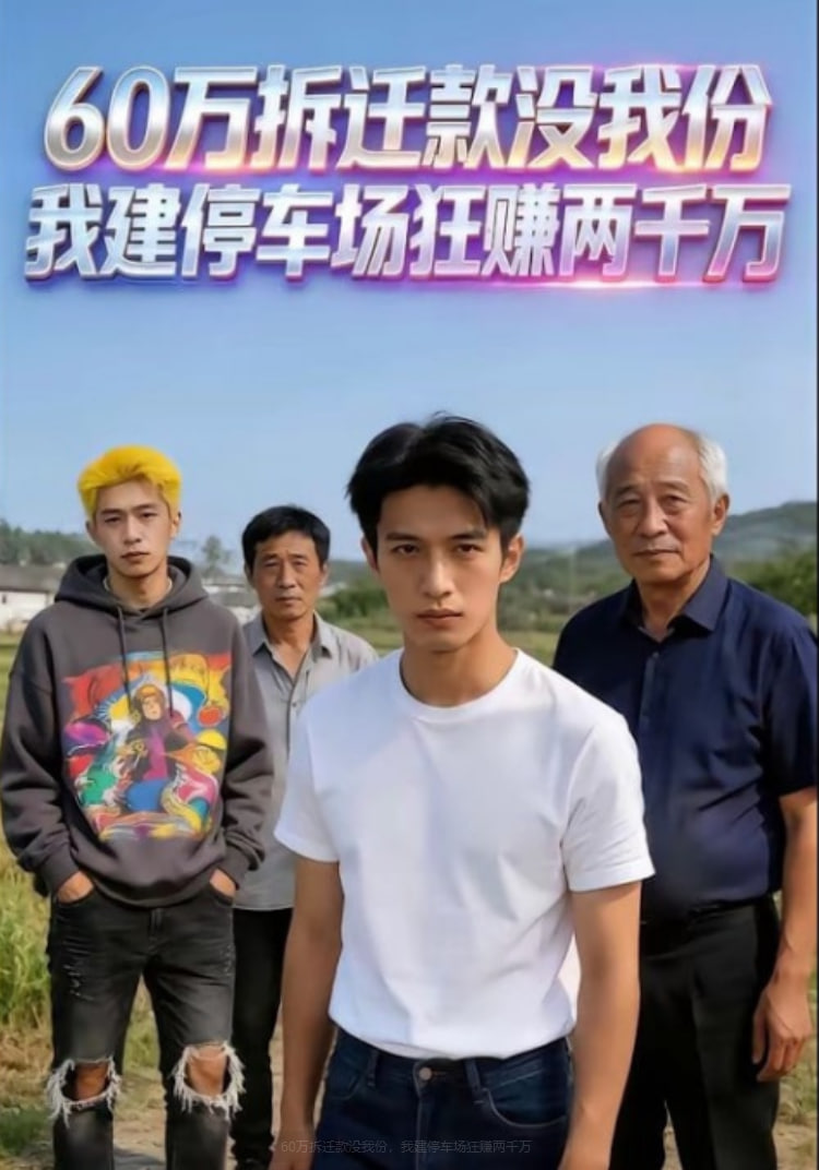 60万拆迁款没我份，我建停车场狂赚两千万